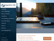 Tablet Screenshot of integrativeink.com